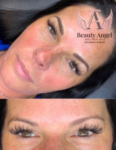 Eyebrow Tattoo result by Dollface & Co in Brownstown Township, MI
