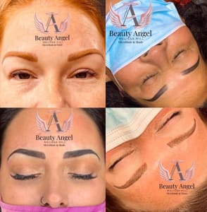 Eyebrow Tattoo result by Dollface & Co in Brownstown Township, MI