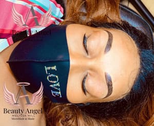Eyebrow Tattoo result by Dollface & Co in Brownstown Township, MI