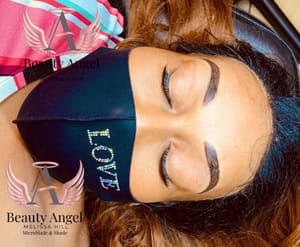 Eyebrow Tattoo result by Dollface & Co in Brownstown Township, MI