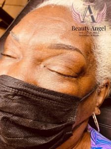 Eyebrow Tattoo result by Dollface & Co in Brownstown Township, MI