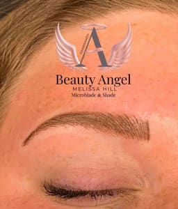 Eyebrow Tattoo result by Dollface & Co in Brownstown Township, MI