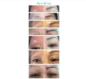 Eyebrow Tattoo result by Donna's Cosmetic Artist in Honolulu, HI
