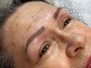 Eyebrow Tattoo result by Donya Threading & Spa in San Antonio, TX