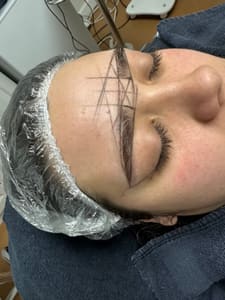 Eyebrow Tattoo result by Donya Threading & Spa in San Antonio, TX