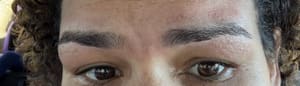 Eyebrow Tattoo result by Donya Threading & Spa in San Antonio, TX