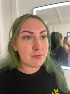 Eyebrow Tattoo result by Dove Beauty Lounge in Shelby, NC