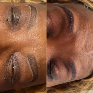 Eyebrow Tattoo result by Drake’s Brow & Body Sculpting in Celina, TX