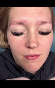 Eyebrow Tattoo result by Dream Beauty PMU & Lashes in Billerica, MA