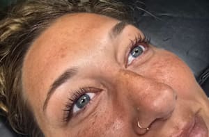 Eyebrow Tattoo result by Dream Esthetics in Great Falls, MT