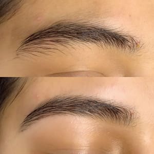 Eyebrow Tattoo result by Dreamluxe Esthetics in Stockton, CA