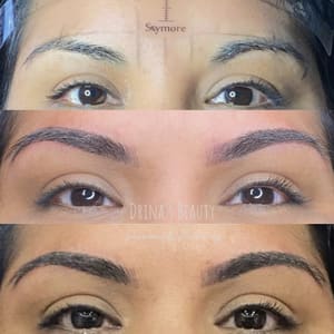 Eyebrow Tattoo result by Drina's Beauty in Rancho Cucamonga, CA