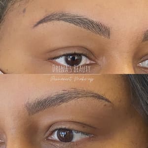 Eyebrow Tattoo result by Drina's Beauty in Rancho Cucamonga, CA