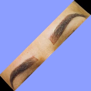 Eyebrow Tattoo result by Drina's Beauty in Rancho Cucamonga, CA