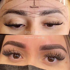 Eyebrow Tattoo result by Drina's Beauty in Rancho Cucamonga, CA