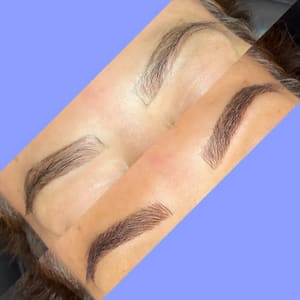 Eyebrow Tattoo result by Drina's Beauty in Rancho Cucamonga, CA