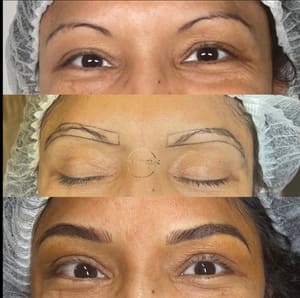 Eyebrow Tattoo result by Dsbrowsink Microblading Huntersville in Huntersville, NC
