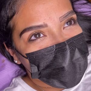 Eyebrow Tattoo result by Dulce Face Brows - Microblading Studio in Liberty Hill, TX