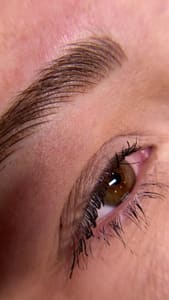 Eyebrow Tattoo result by Dulce Face Brows - Microblading Studio in Liberty Hill, TX