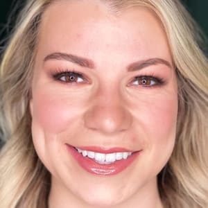 Eyebrow Tattoo result by Dulce Face Brows - Microblading Studio in Liberty Hill, TX