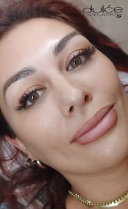 Eyebrow Tattoo result by Dulce Studio in Fresno, CA