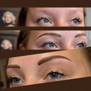 Eyebrow Tattoo result by Duluth Cosmetic Tattoo Studio in Duluth, MN