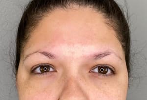 Eyebrow Tattoo result by DuMauriee Artistry in Murray, UT