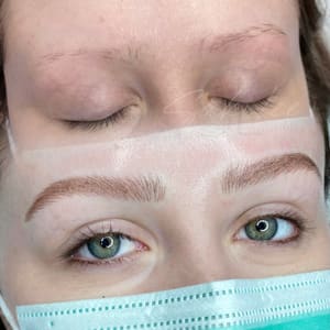 Eyebrow Tattoo result by Durumi in Brooklyn, NY