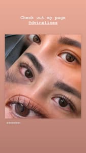 Eyebrow Tattoo result by Dvinelines in Naperville, IL