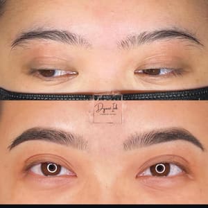 Eyebrow Tattoo result by Dyani Ink in Placentia, CA