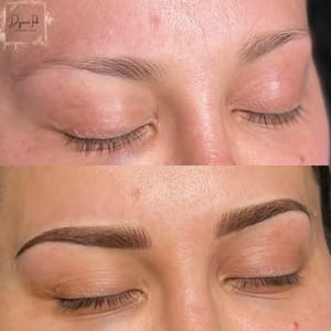 Eyebrow Tattoo result by Dyani Ink in Placentia, CA
