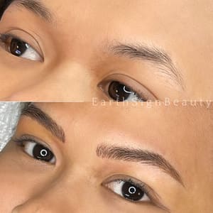 Eyebrow Tattoo result by Earth Sign Beauty & Brows in Round Rock, TX