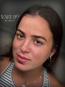 Eyebrow Tattoo result by Earthy Ink & Beauty in Marathon, FL