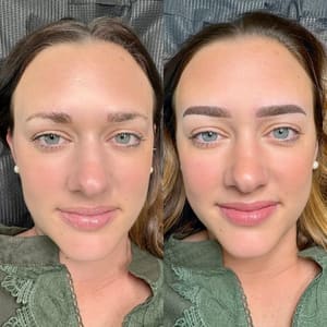 Eyebrow Tattoo result by Eat Sleep Lash in Huntington Beach, CA