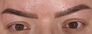 Eyebrow Tattoo result by Ebano’s PMU & massage therapy in Elizabeth, NJ