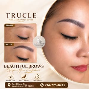 Eyebrow Tattoo result by Ebrows Artistry in Westminster, CA