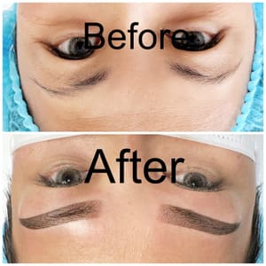 Eyebrow Tattoo result by Ebrows Artistry in Westminster, CA