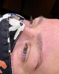 Eyebrow Tattoo result by Echo Harmony Tattoo in Bellingham, WA