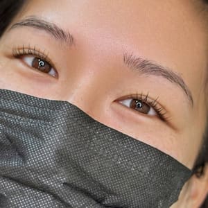 Eyebrow Tattoo result by Eclipse beauty studio in Chino Hills, CA
