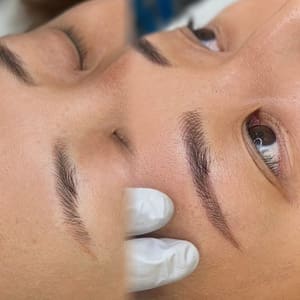 Eyebrow Tattoo result by Eclipse beauty studio in Chino Hills, CA