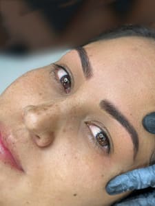 Eyebrow Tattoo result by Eclipse beauty studio in Chino Hills, CA