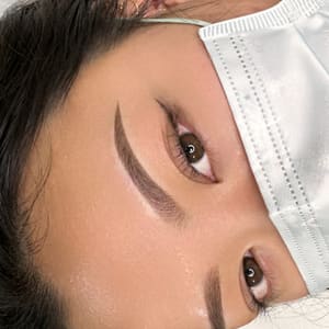 Eyebrow Tattoo result by Eclipse beauty studio in Chino Hills, CA