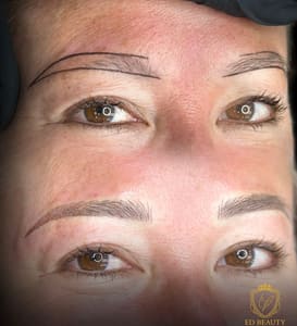 Eyebrow Tattoo result by ED_BEAUTY in Union City, NJ