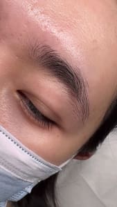 Eyebrow Tattoo result by Edge Brows Studio & Academy in San Francisco, CA