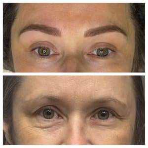 Eyebrow Tattoo result by EL's Permanent Beauty in Bellevue, WA