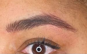 Eyebrow Tattoo result by EL's Permanent Beauty in Bellevue, WA