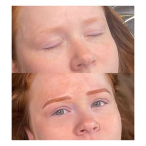 Eyebrow Tattoo result by Elayne Ink in Franklin, TN