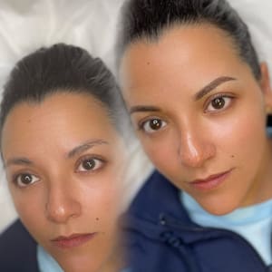 Eyebrow Tattoo result by Elegance Beauty Lounge in Columbus, NC