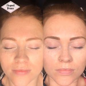 Eyebrow Tattoo result by Elegant Brows in Smithfield, UT