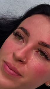 Eyebrow Tattoo result by Elegant Lashes By Katie in Costa Mesa, CA